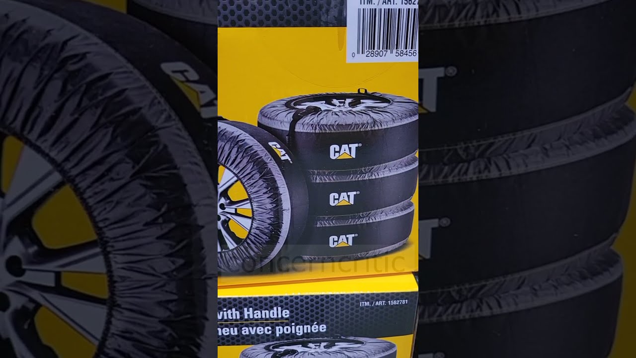 CAT Tire covers with handle at Costco YouTube