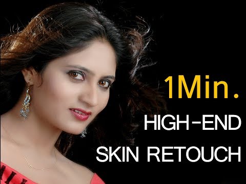High-end skin retouching tutorial in hindi  Photoshop cs