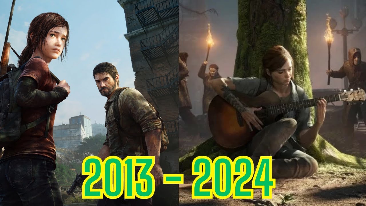 The Last Of us Evolución  Juegos 2013-2024 || The Last of us Evolution Games 2013-2024