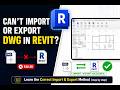 How to Import and Export DWG Files in Revit (Beginner Tutorial)