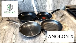 HexClad vs. Analon X vs. Bargain Non-Stick Pans (Initial Test)