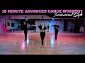 15 Minute Advanced International Style Dance Workout | Rumba, Cha Cha, Samba, Paso Doble and Jive