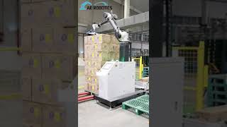 6-axis collaborative robot flexible palletizing solution