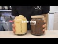 Eng)cafevlog,밀크티먹으러올래❓,카페일상, 카페브이로그