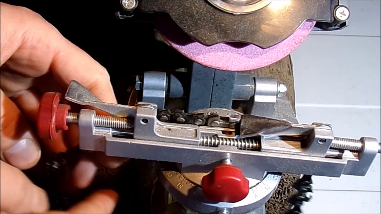 Ostrzenie łancucha do piły / ostrzałka do łańcucha YouTube