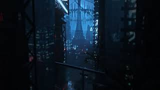 cyberpunk city #animation #anime #bladerunner #dystopian #cyberpunk #nigthcity #city #drone #scifi