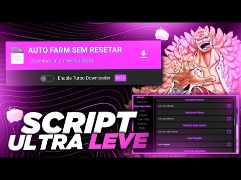 ⚡Script Blox Fruits - Auto Farm, +FPS, Raça V4, Auto CDK e Vários Itens Lendários ( Mobile & PC )