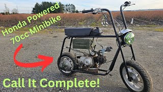 Project Honda C70 Minibike Almost Complete! #minibike #motorcycle #motocross by machinesnmetal 131 views 2 months ago 4 minutes, 35 seconds