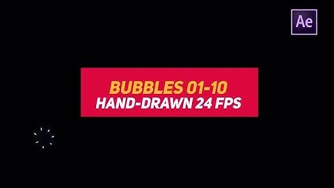 Liquid Elements 3 Bubbles 01-10 After Effects Templates