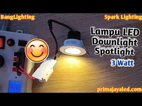 Lampu LED Downlight Spotlight 3 Watt. 