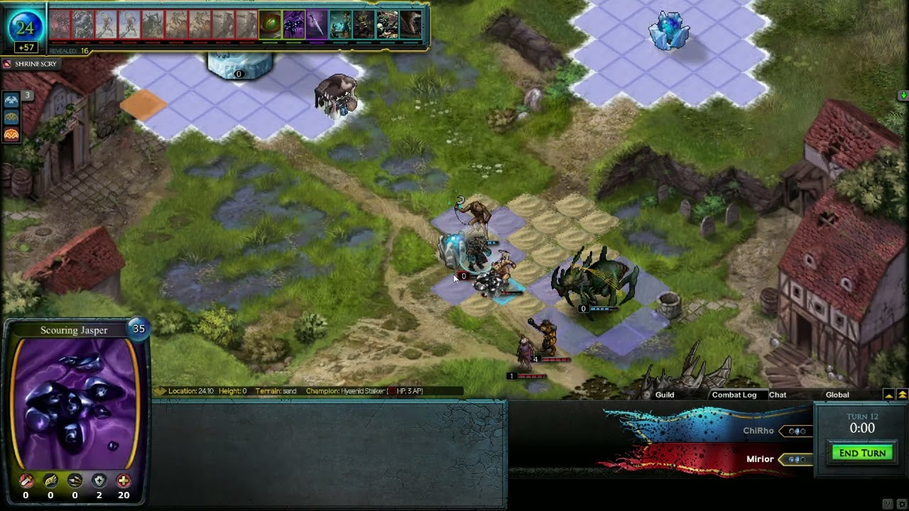 Mirior (ST/SL Warriors) vs. ChiRho (FF SP Hyaenids)