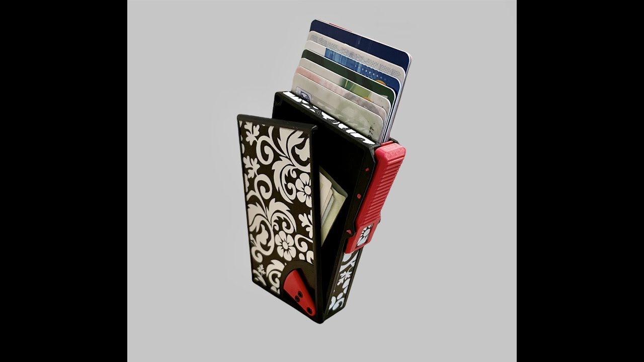 Fully 3D printable Wallet - YouTube