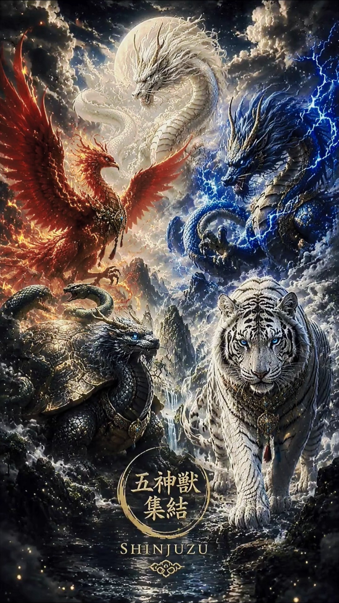 SHINJUZU｜五神獣コレクション — Five Divine Beasts Collection - YouTube