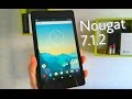 Nexus 7 Android 7.1.2 Nougat crDroid ROM v3.2