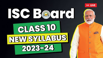 ICSE Syllabus for Class 10 2023-24 PDF Free Download  | icse syllabus class 10