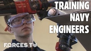 How The Royal Navy Is Training Its Next Generation Of Engineers During Lockdown | Forces TV