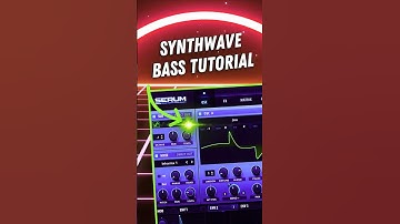Create a Powerful Synthwave Bass in Serum – Quick Tutorial #synthwave #synthbass #sounddesign
