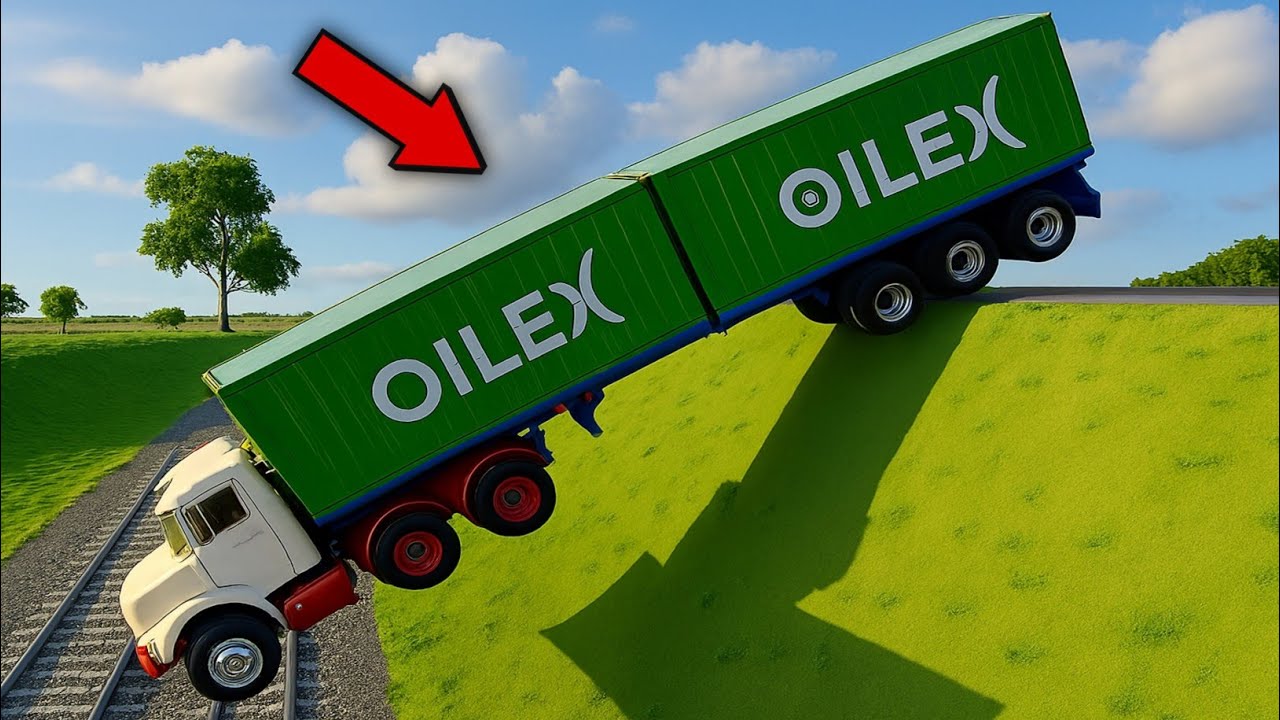 Ultimate Train Accidents #1 - BeamNG Drive