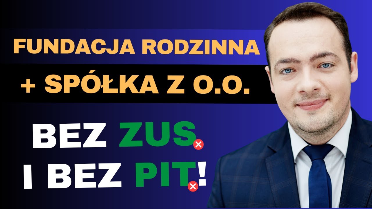 Fundacja Rodzinna - NOWY sposób, jak wypłacić pieniądze ze spółki z o.o. | Prawnik Wyjaśnia
