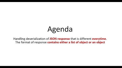 Handling JSON Response That Differs/Varies