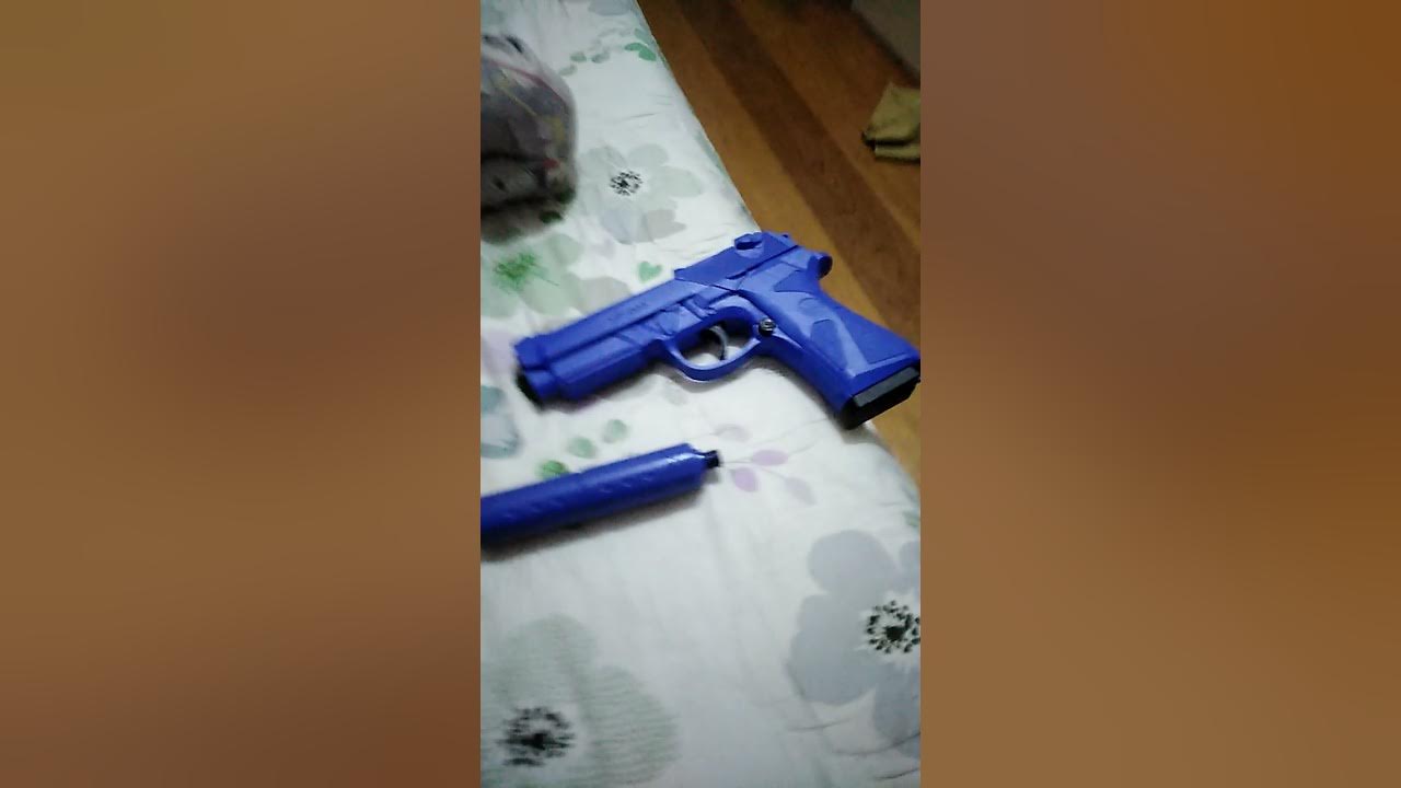 air soft / pellet gun sound test (with silencer) YouTube