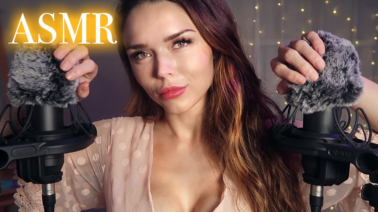ASMR // GENTLE MIC SCRATCHING WITH FLUFFY MICS - YouTube