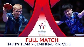 FULL MATCH | LIN Yun-Ju vs LEBRUN Felix | MT SF | #ITTFWorlds2024