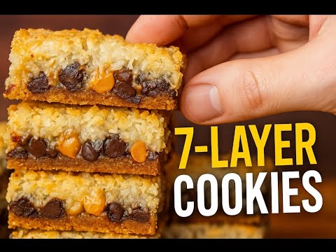The BEST 7-layer Cookie Recipe You'll Ever Try!