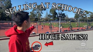 HOW TO SELL CANDY AT SCHOOL *REAL FOOTAGE*