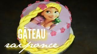 RECETTE GATEAU RAIPONCE DISNEY CAKE DESIGN | RAPUNZEL CAKE