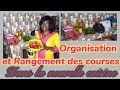 ORGANISATION ET RANGEMENT DES COURSES DANS LA NOUVELLE CUISINE / ON A DEMENAGE / NATHY NADDEV