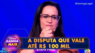 Mãe e filha encaram o Quem Arrisca Ganha Mais em busca de prêmios | Domingo Legal (12/07/26)