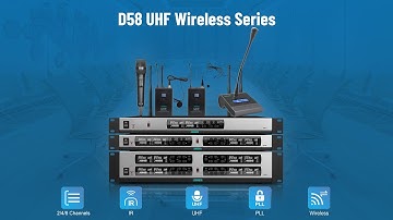 DSPPA | D5821 series UHF Wireless Microphone System