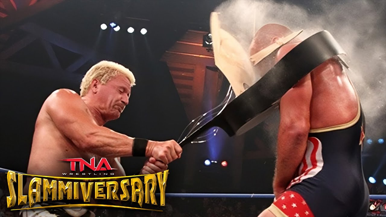 TNA Slammiversary 2011 FULL EVENT  Angle vs Jarrett Styles vs Bully Sting vs Anderson