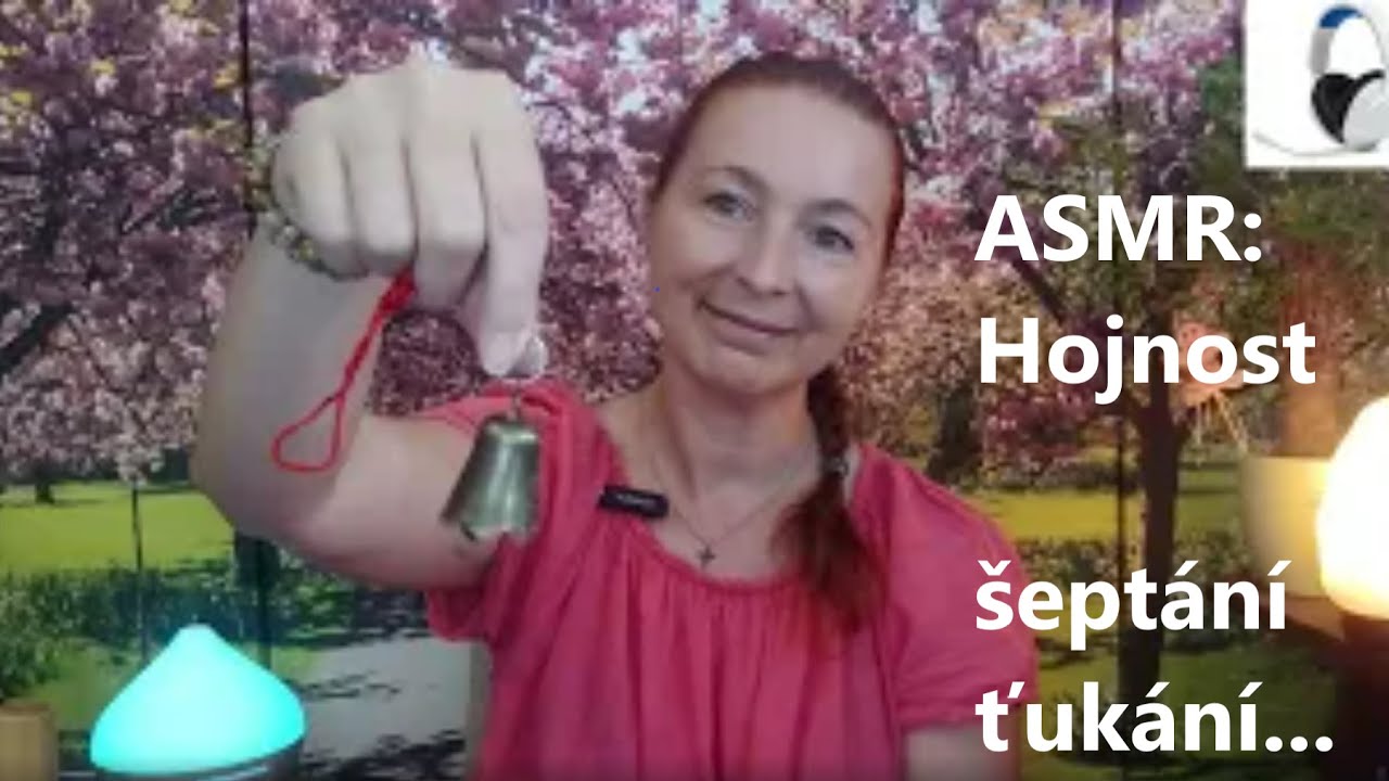 ASMR CZ - Hojnost: Šeptání a uklidňující a relaxační zvuky plus povídání na téma hojnost