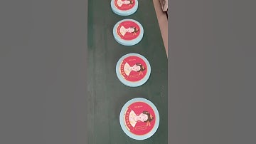 Top jar automatic labeling machine system applicator #labelingequipment  #labeling #factory #machine