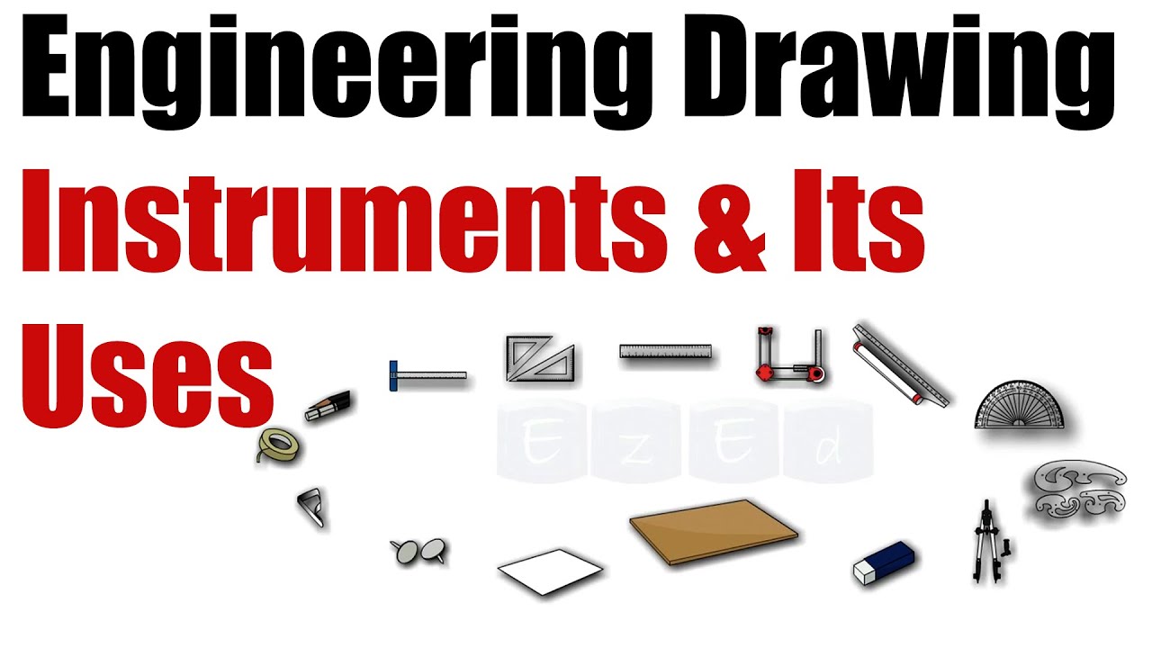 Basic introduction of all technical drawing instruments 