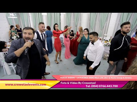 MARIUS BABANU - LA PLACEREA INIMI MELE LIVE 2017 @ Nunta George & Adriana