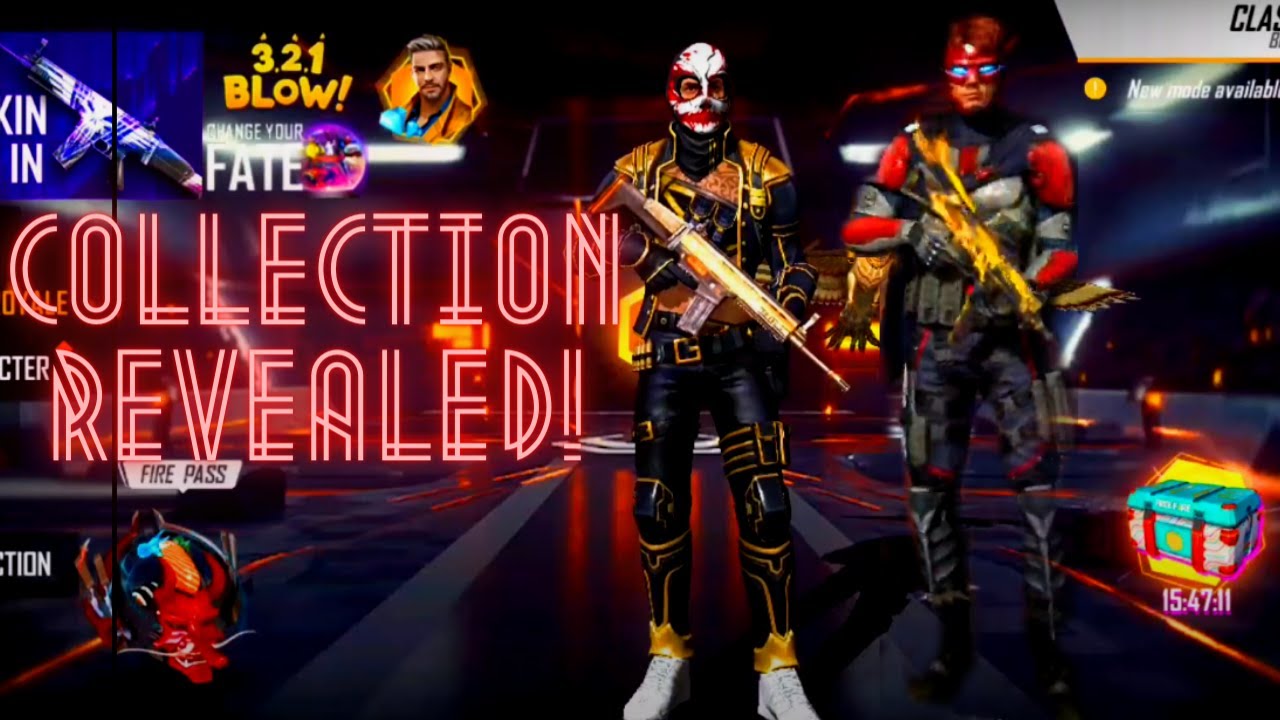 Our Free Fire Collection Revealed - YouTube