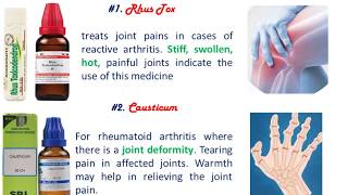 Top Homeopathy Medicines for Arthritis, Joint Pain screenshot 4