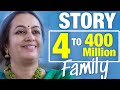 Guru story by bhanu didi  family of 4 people to 400 million gurudev srisriravishankar