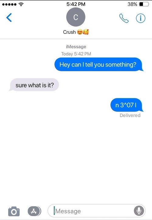 Try This With Your Crush...