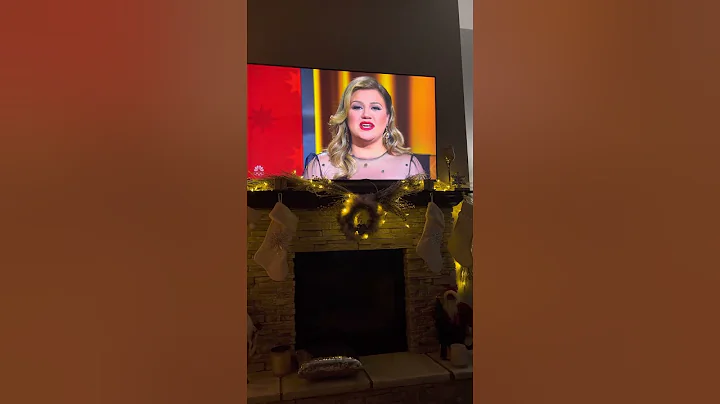 Giles Willis on Kelly Clarkson Christmas Show