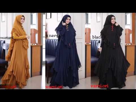  Trend Model Baju Gamis Sekarang 2019 Buat Muslimah Gamis 