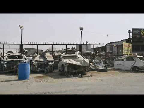 رحله في تشليح قويزه لقطع غيار السيارات بعد اغلاق بريمان