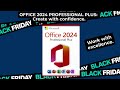 BLACK FRIDAY MEGA POWER COMBOWindows 11 Pro + Office 2024 Pro + Project 2024 Pro + Visio 2024 Pro.