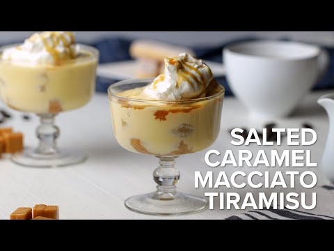 Salted Caramel Macchiato Tiramisu  Tasty Recipes