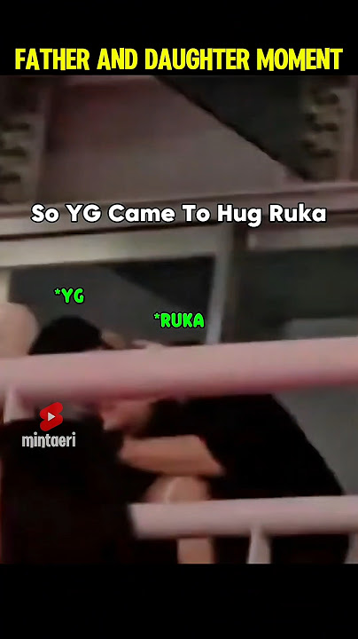YG hugging Ruka #babymonster #ruka #yg #shorts #fyp