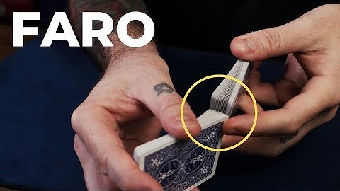 Master the Faro Shuffle!