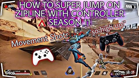 HIGHLY REQUESTED HOW TO SUPER JUMP ON CONTROLLER APEX LEGENDS SEASON 11! (Apex Legends)